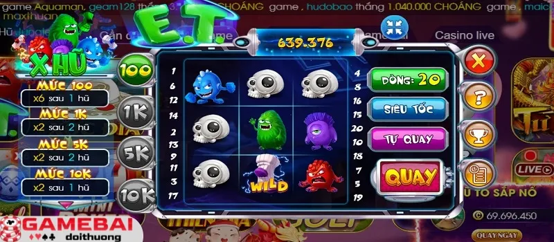 Giới thiệu thông tin về tựa game mini ET Choáng Club